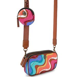 KURT GEIGER LONDON CAMERA CROSSBODY BAG